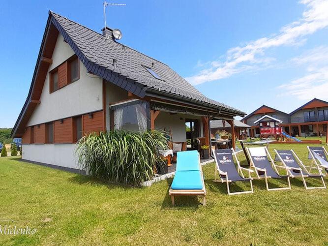 Holiday Home With A Terrace, Sauna, Jacuzzi Mielenko Exterior photo