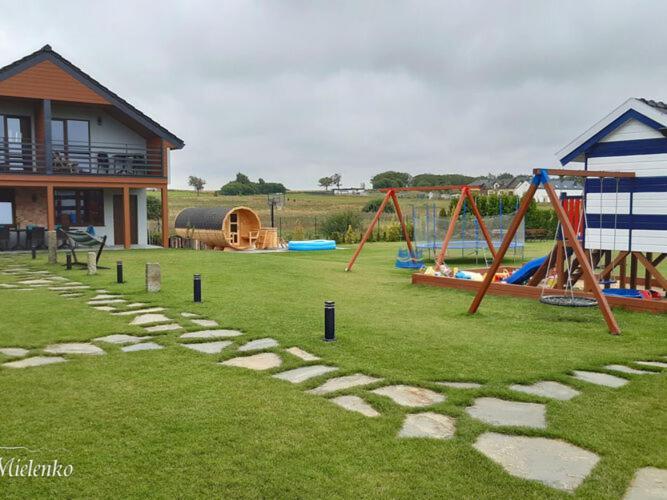 Holiday Home With A Terrace, Sauna, Jacuzzi Mielenko Exterior photo